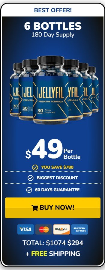 JellyFil 6 Bottle Price